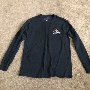SCW black graphic long sleeve